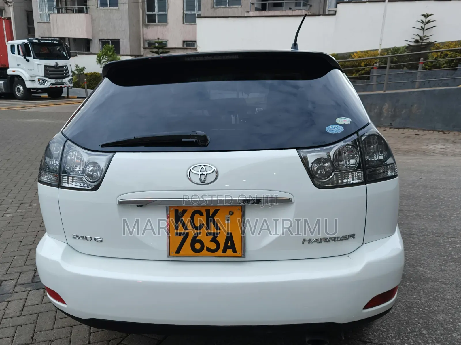 Toyota Harrier 2010 White