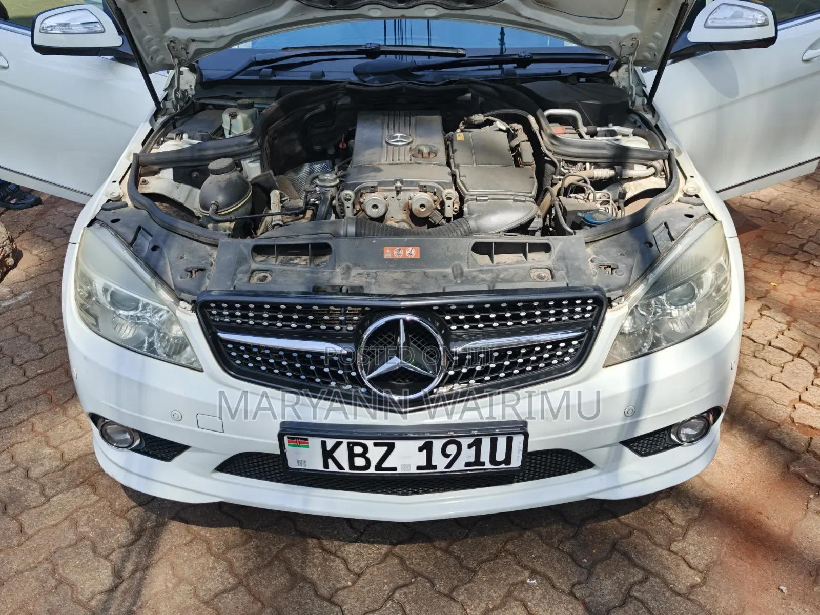Mercedes-Benz C200 2008 White