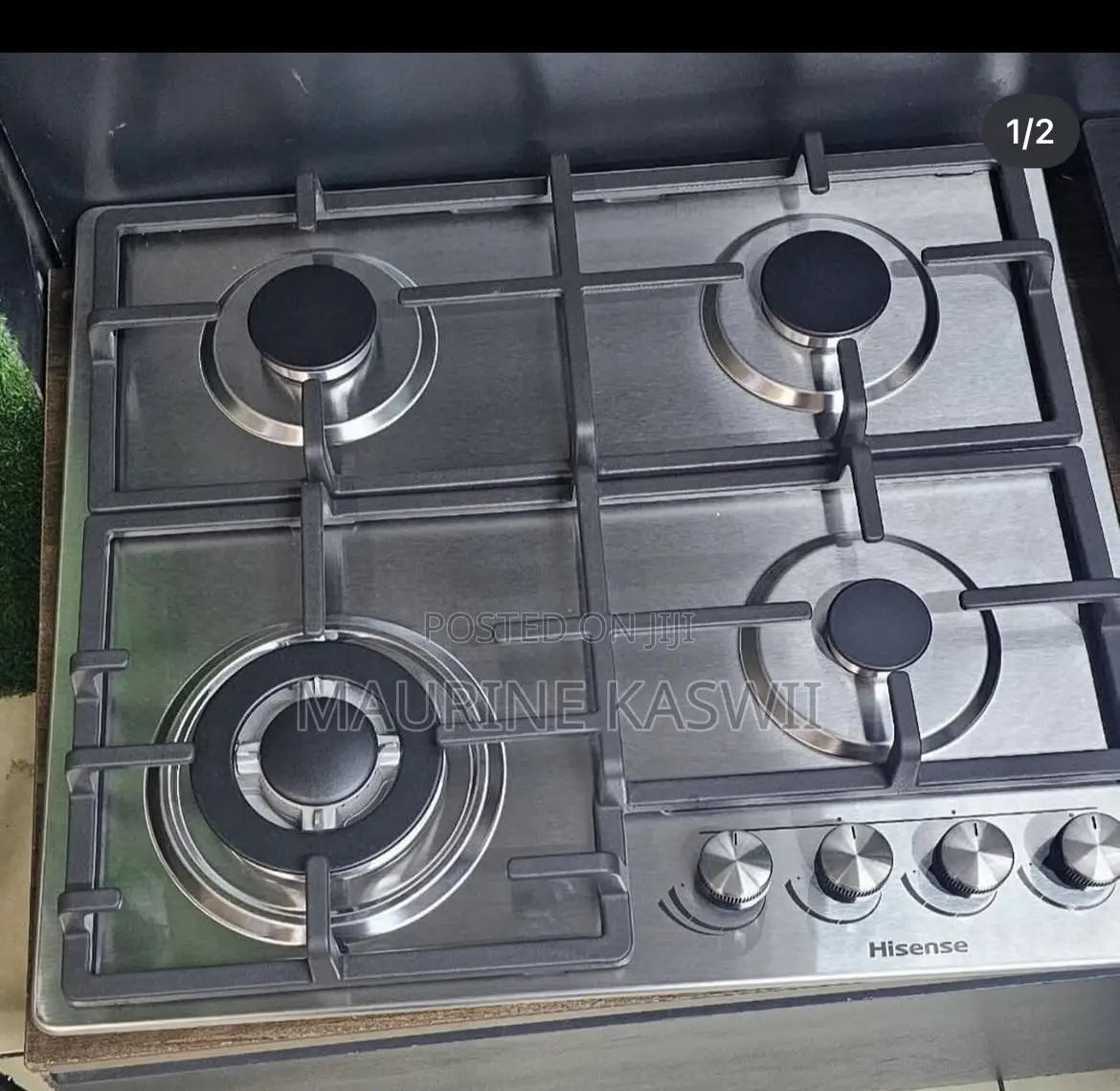 Hisense Stainless 60 Cm Hob-Hhu60gagr
