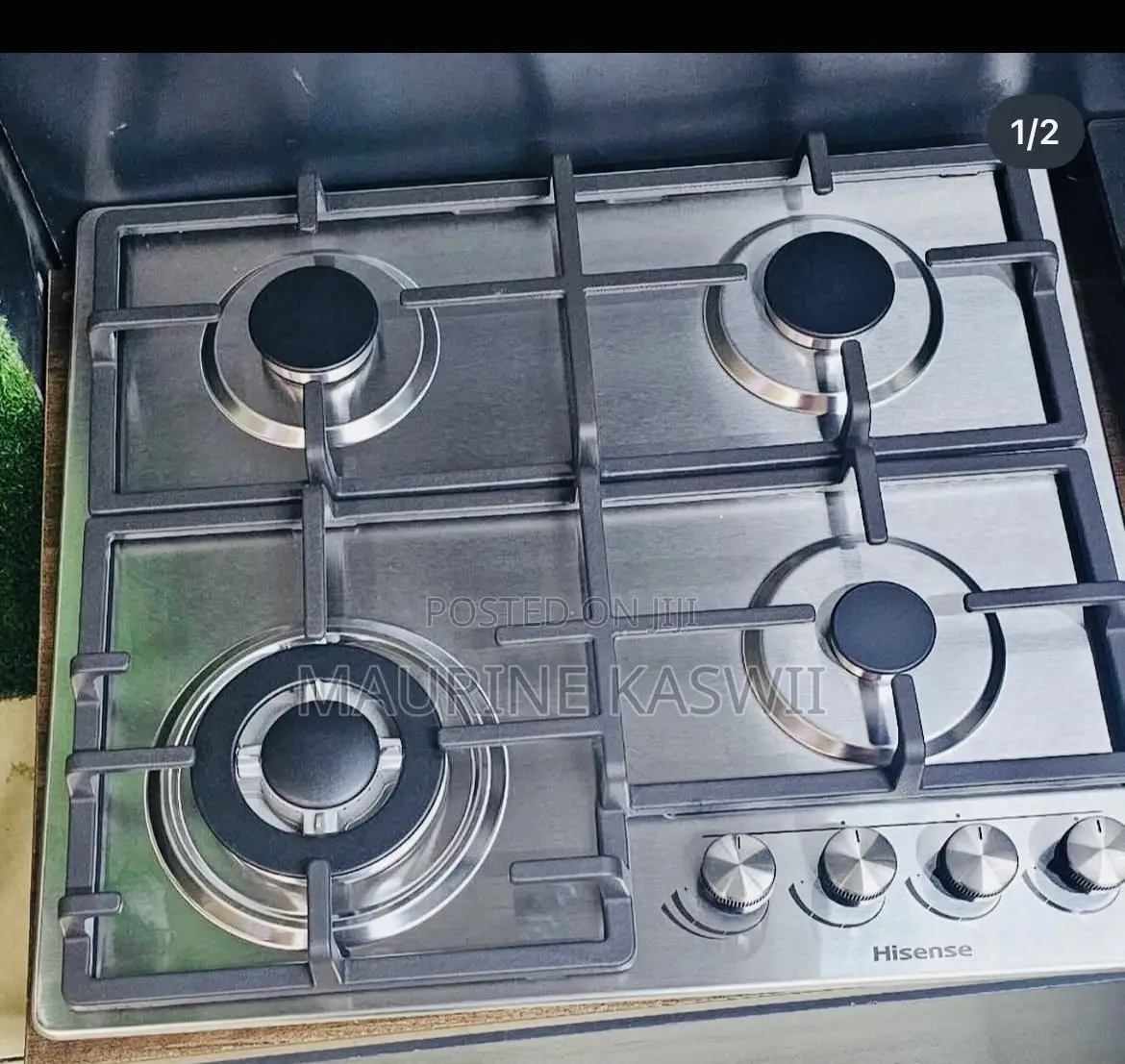 Hisense Stainless 60 Cm Hob-Hhu60gagr