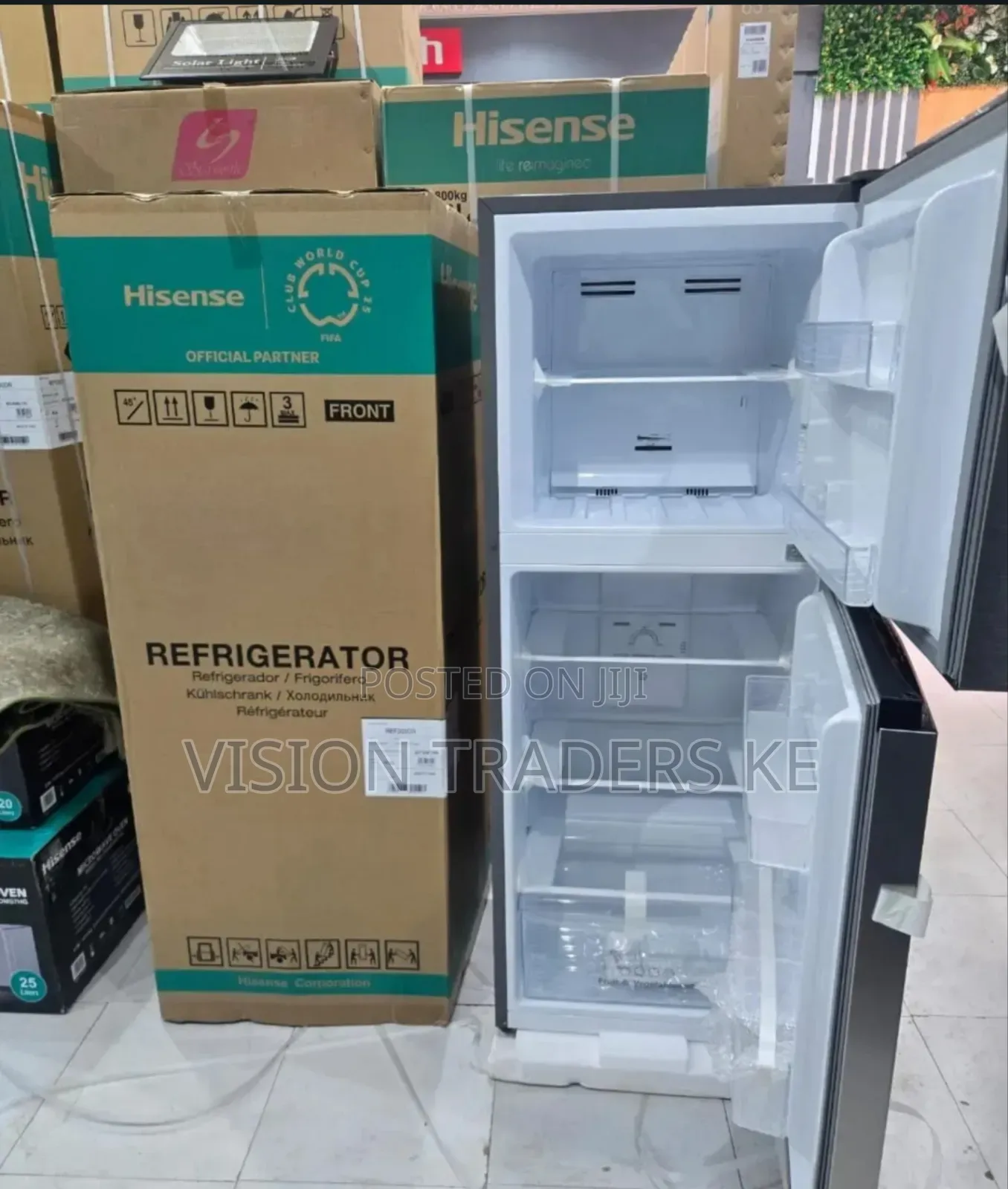 Hisense Fridge 121ltrs Double Door Ref128dr (2yrs Wrty)