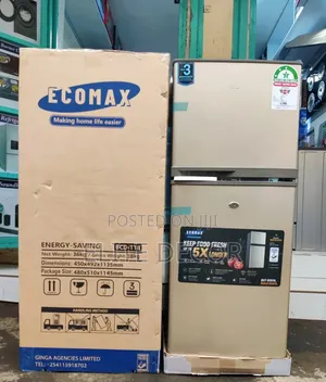 Ecomax 118L 3-Star Refrigerator – Energy Efficient