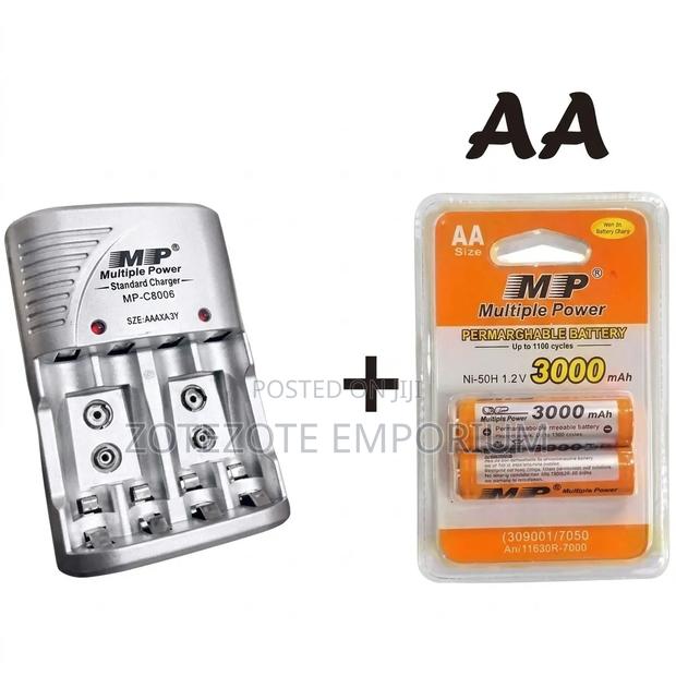 MP AA Rechargeable Battery+charger