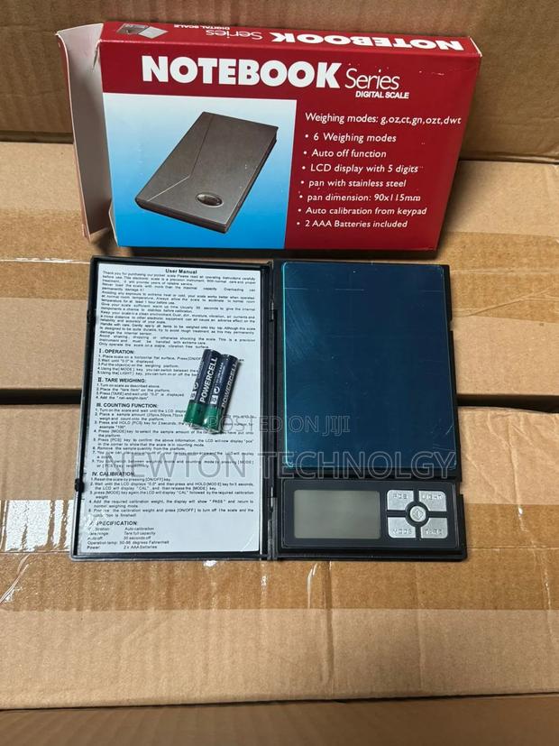 Notebook 500gram Digital Scale - thumbnail 2
