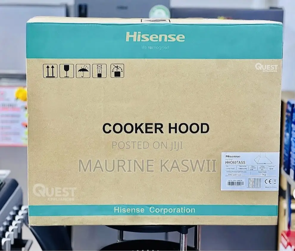 Hisense Built in Chimney Hood 60 Cm -Hho60tass