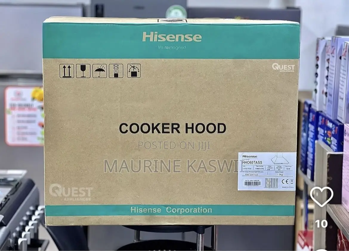 Hisense Built in Chimney Hood 60 Cm -Hho60tass