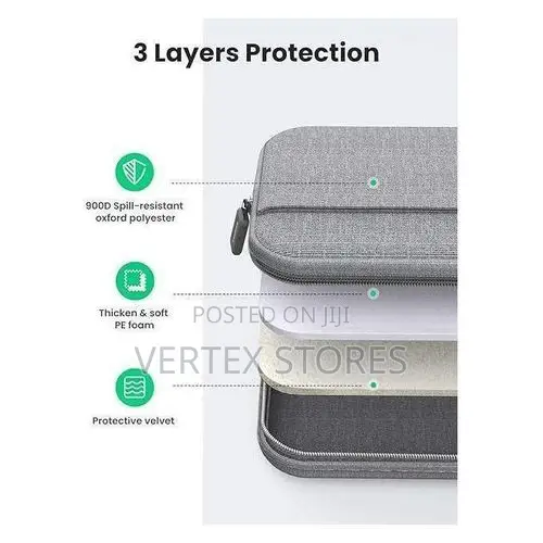 UGREEN LP437 13.3" - 13.9" Laptop Case Storage Bag -GRAY
