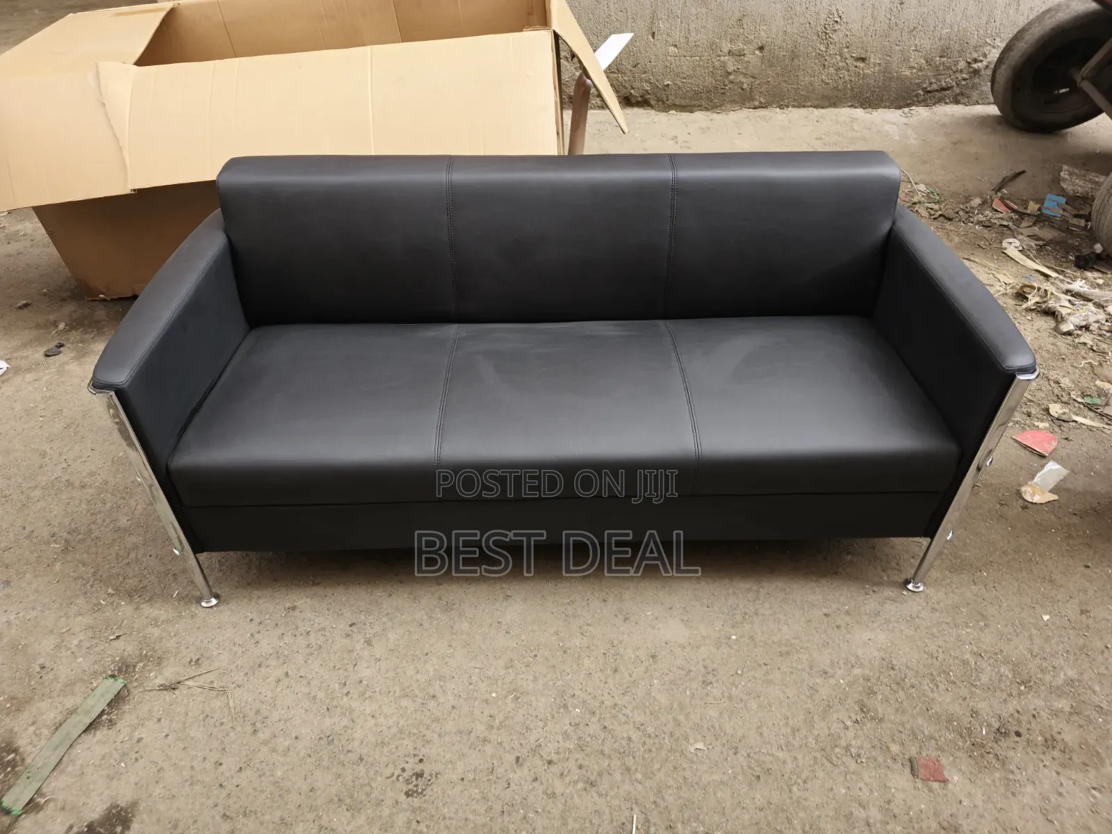 3 Seater Office  Sofa