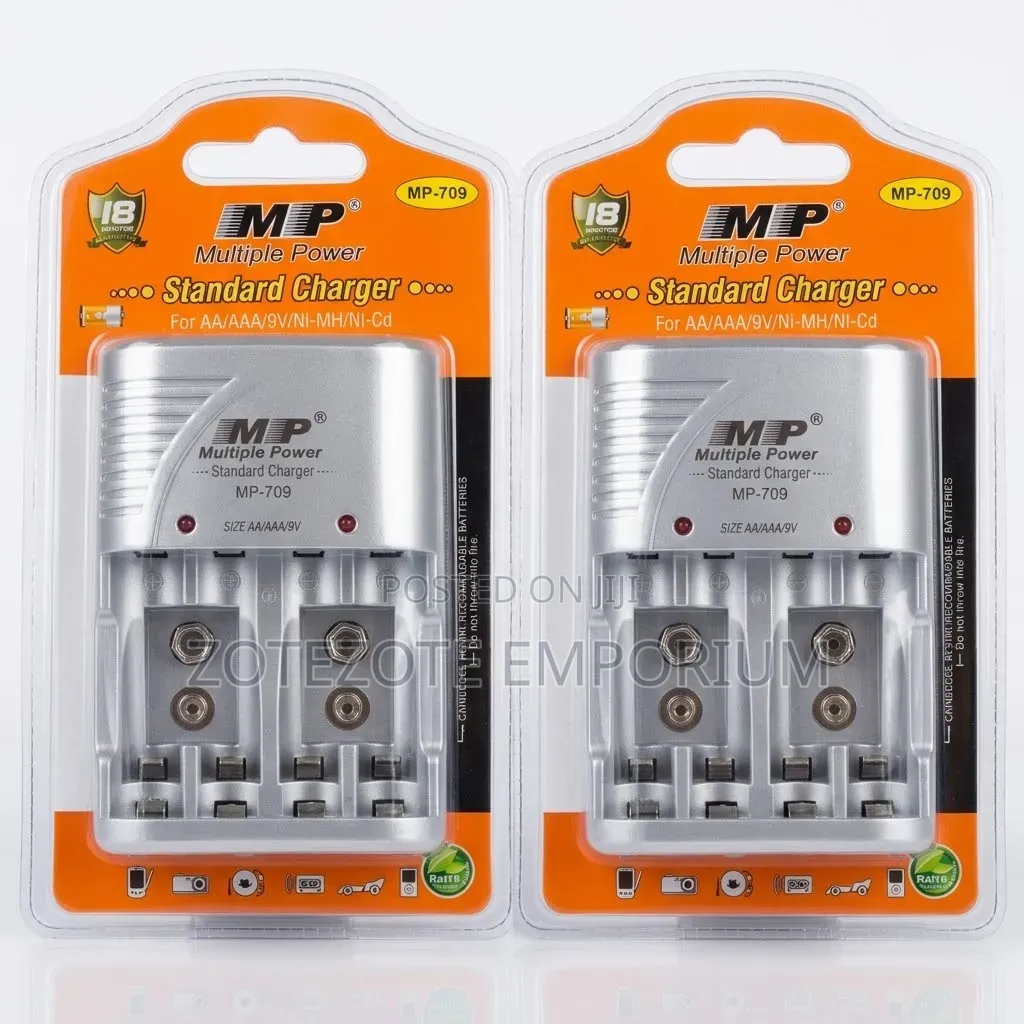 Mp Standard Charger for AA and AAA Batteries