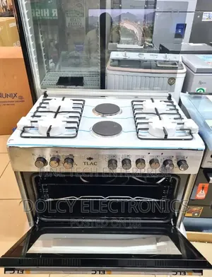 60*90 Tlac 4+2 Standing Cooker With Electric Oven .