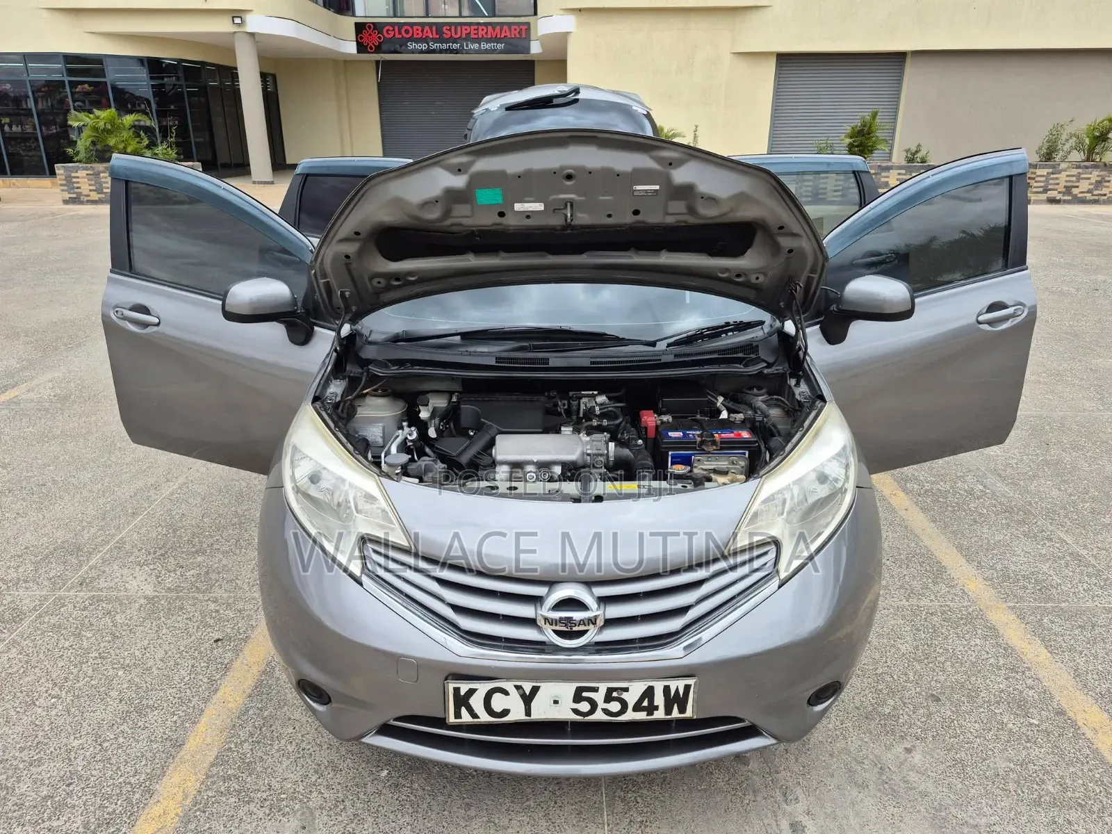 Nissan Note 1.2 Petrol 2013 Gray