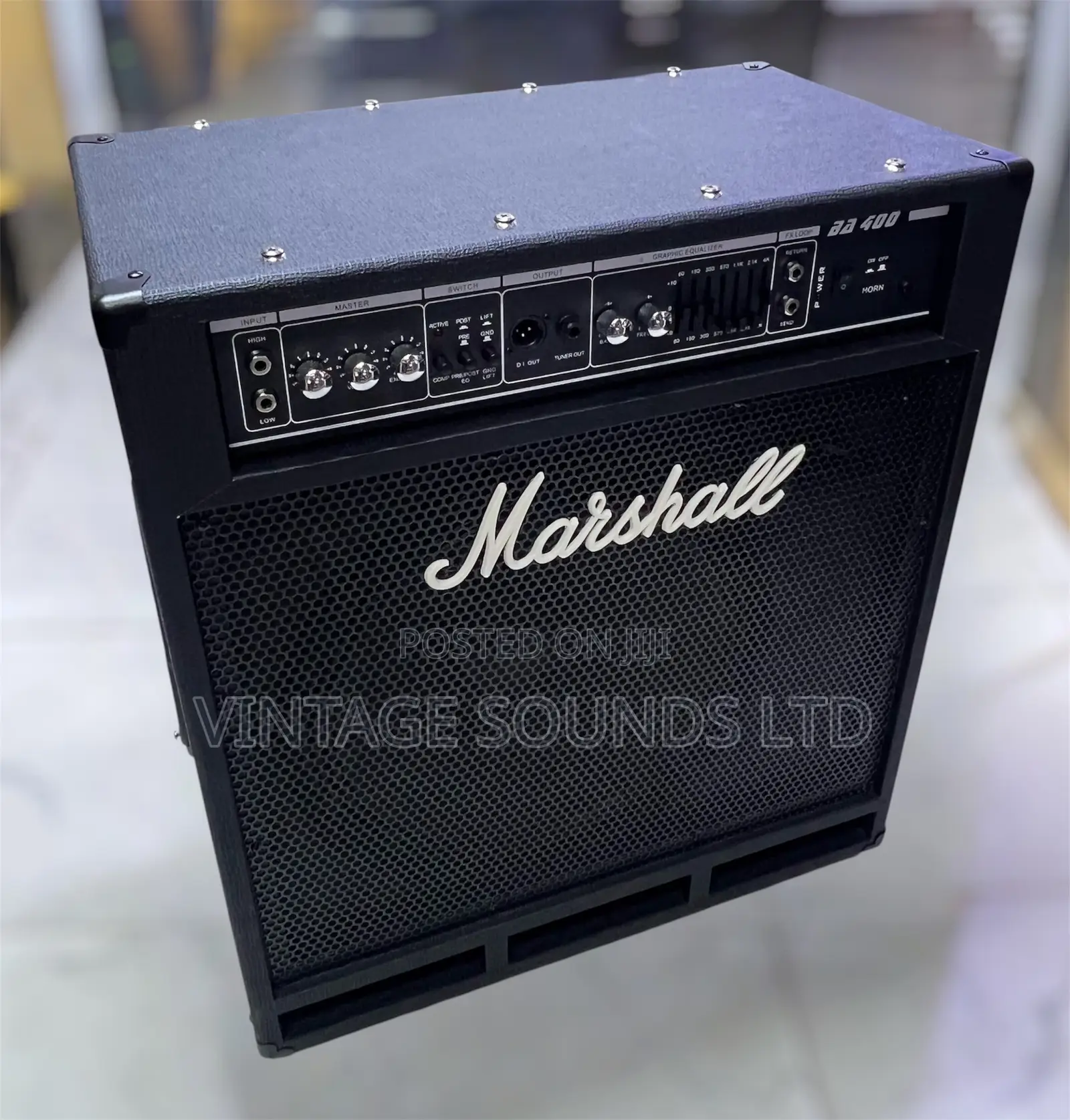 Marshall BA400 400-Watt Bass Guitar Combo Amplifier (1x15" + Tweeter)