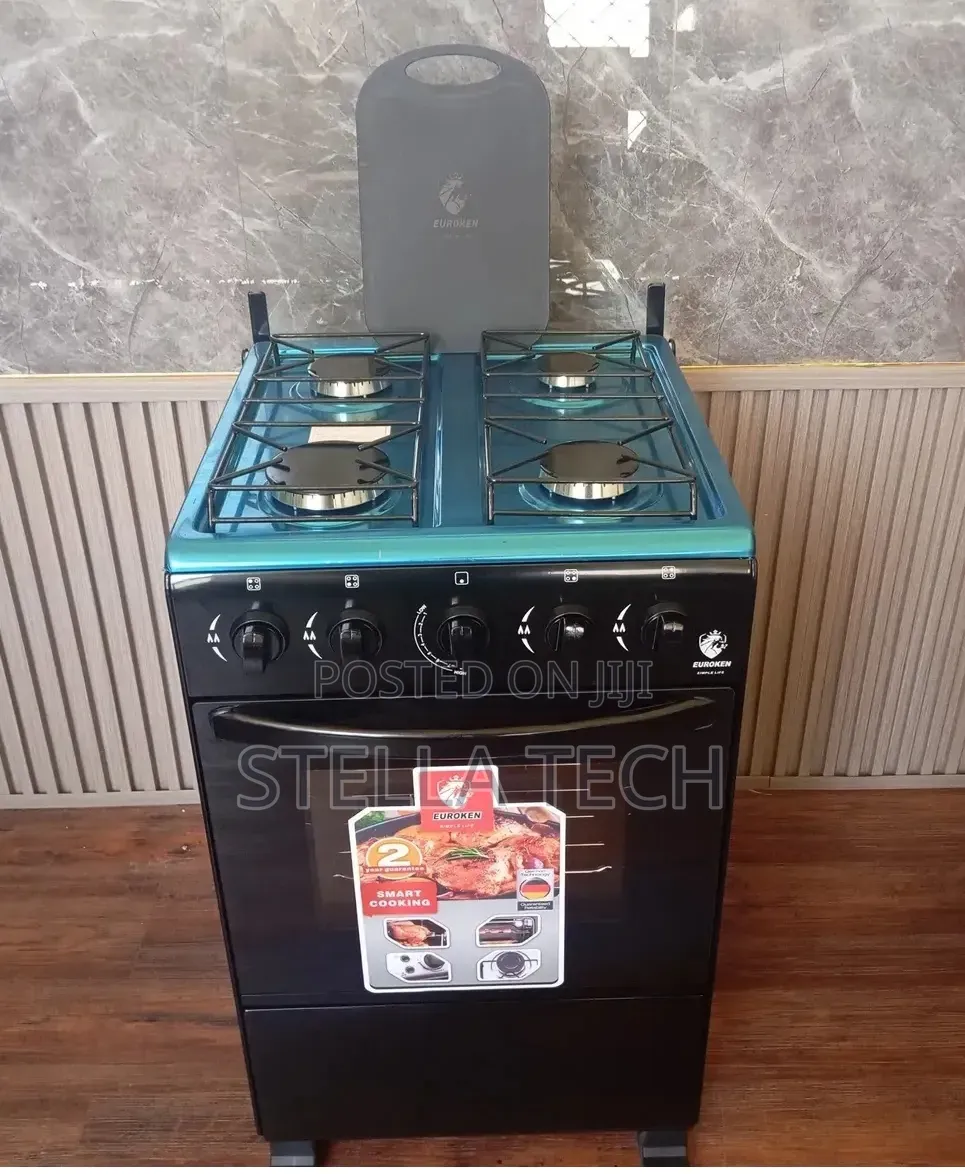 Euroken Full Gas Euro-55-4g Auto Ignition With Free Chopping Board