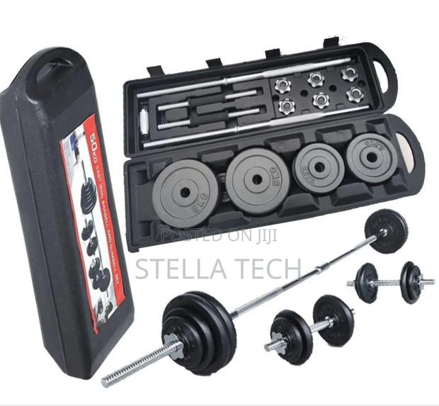 York 50kg Dumbbells Set