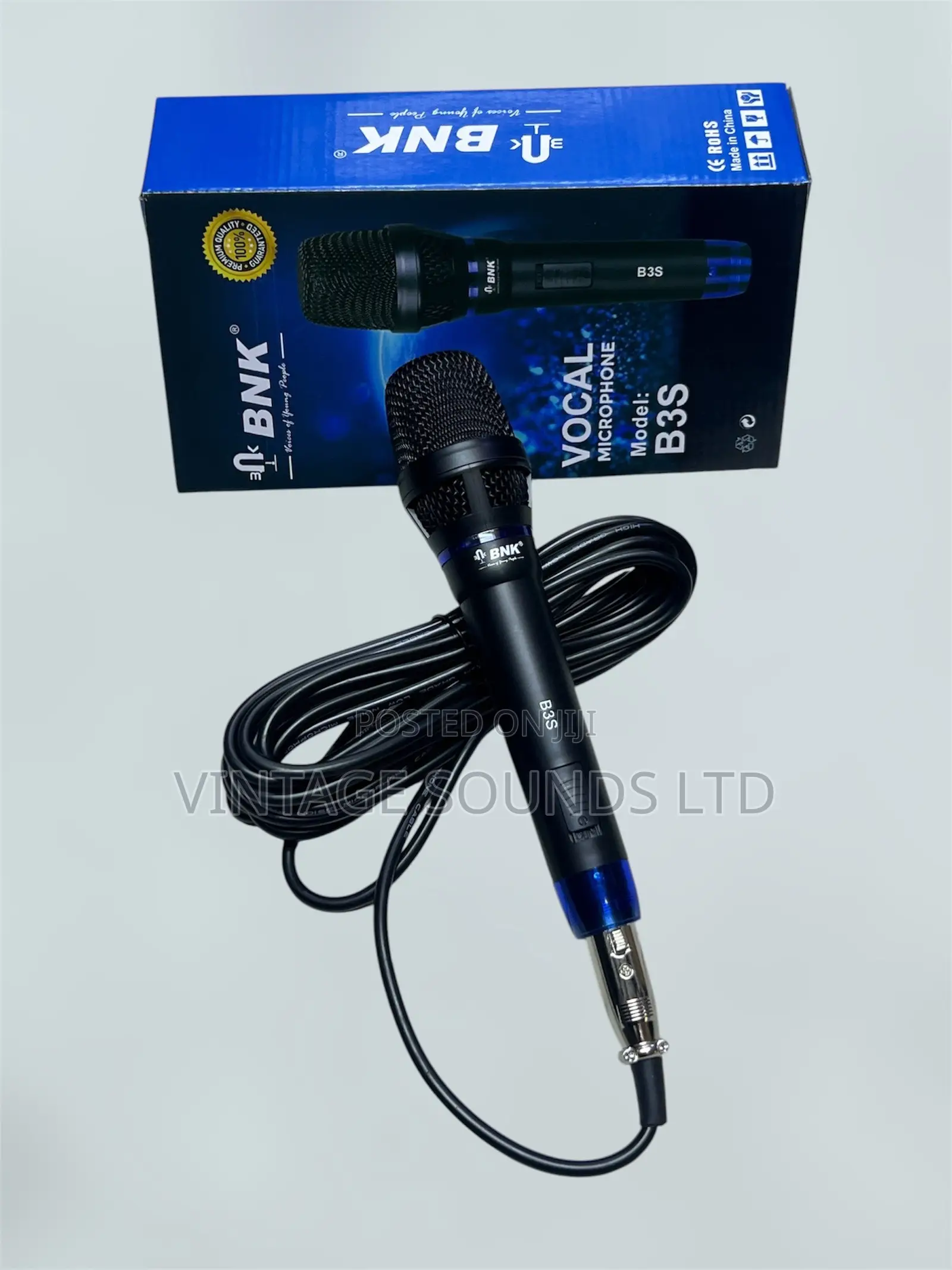BNK B3S Professional Wired Vocal Microphone – Brand New