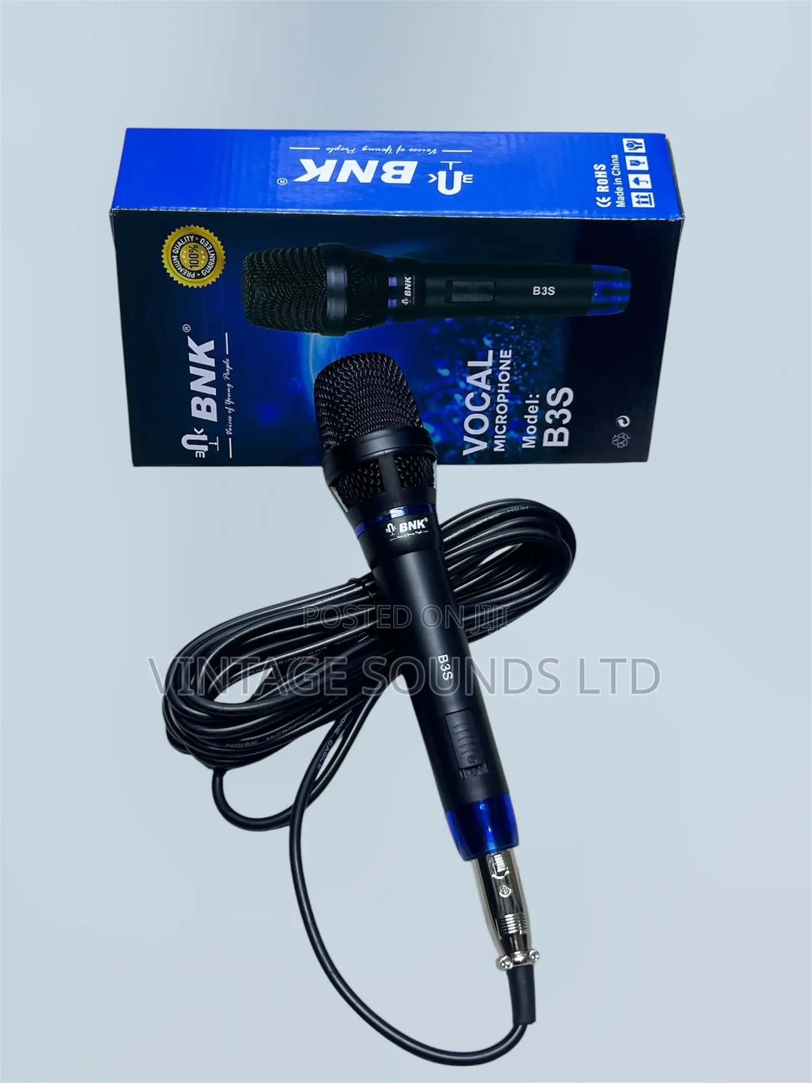 BNK B3S Professional Wired Vocal Microphone – Brand New
