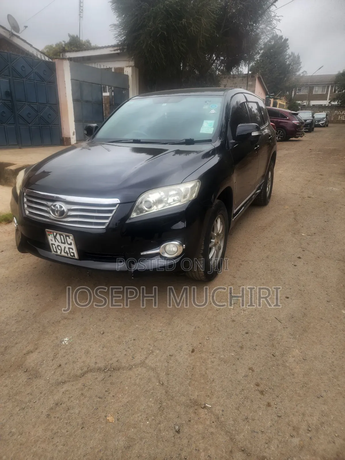 Toyota Vanguard 2012 Black