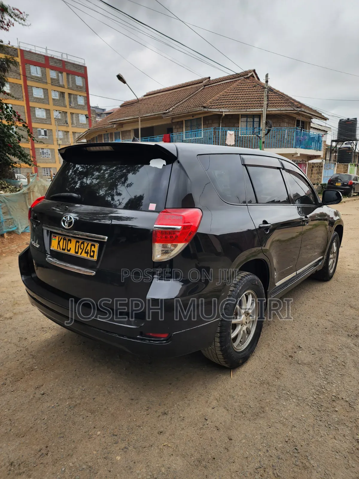 Toyota Vanguard 2012 Black