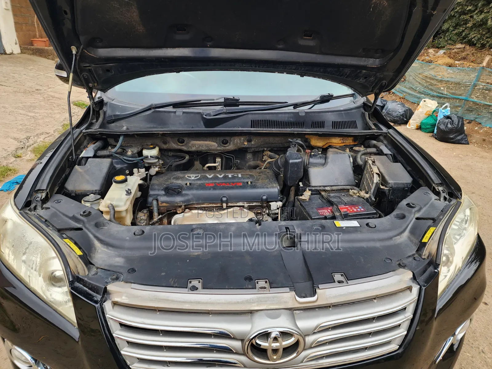 Toyota Vanguard 2012 Black