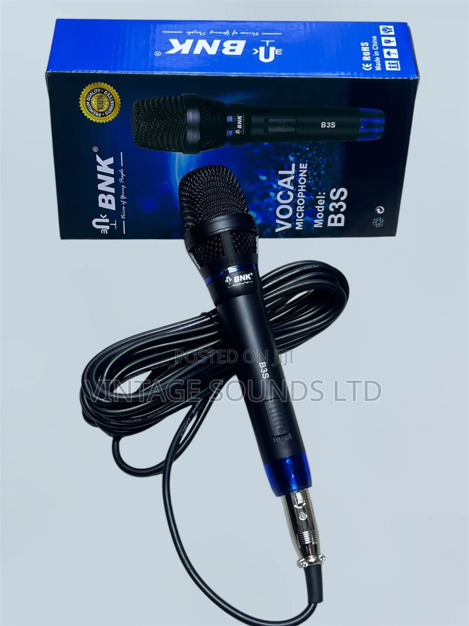 BNK B3S Cardioid Dynamic Vocal Mic for Live Performance