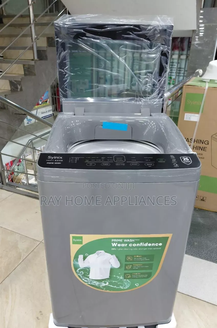 Syinix  8kg Top Load Full Automatic