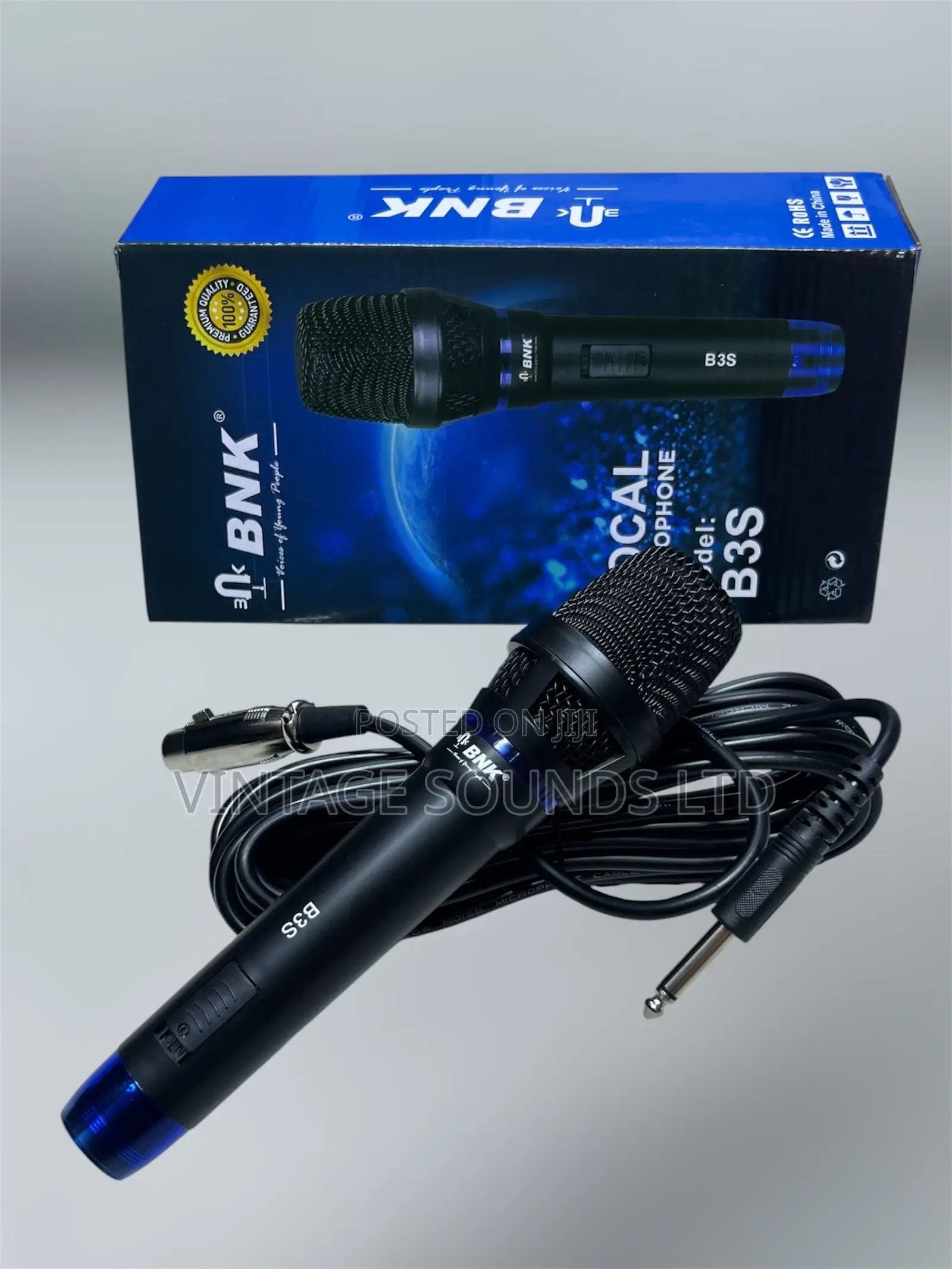 BNK B3S Vocal Microphone for Speech and Public Address