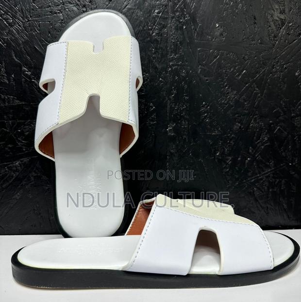 Hermes Single Sole Sandals - main view