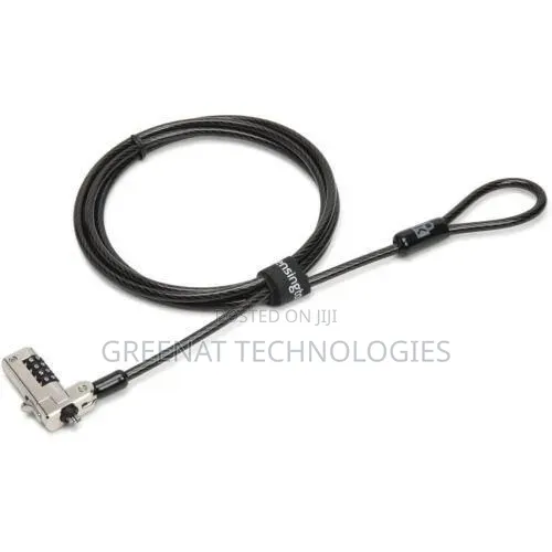 Kensington N17 Serialized Combination Cable Lock Wedge Slots K68008WW