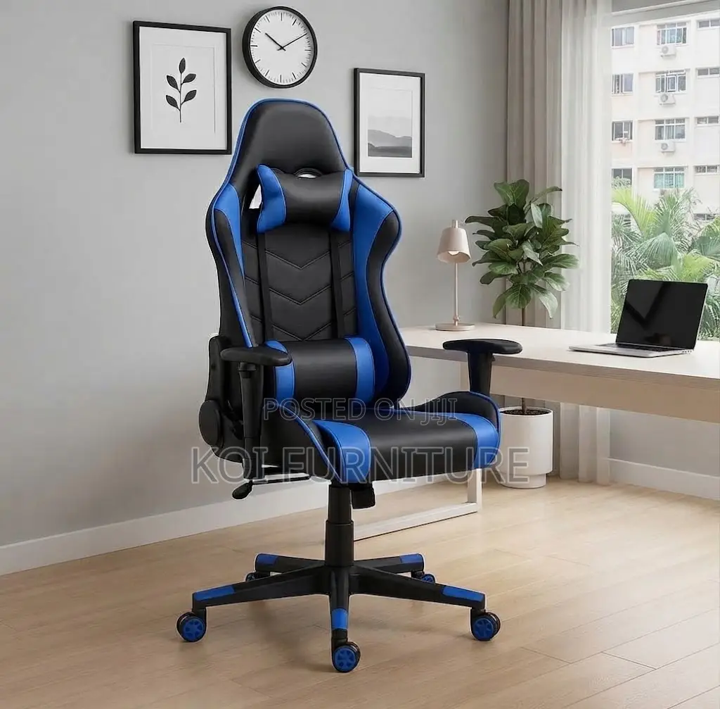 Office Chairs; High Back Reclining Studio Chairs With Pillow Rest