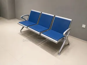 Blue Waiting Bench