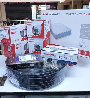 Hikvision 4 CCTV 1080p Smart Hybrid 4 Channel DVR With 50m Cable