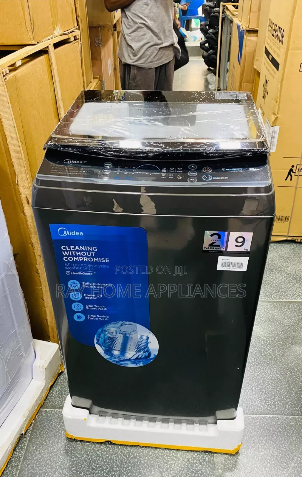 Midea 9kg Fully Automatic Washing Machine(MA200W90/T)