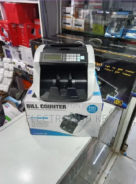 Bill Counter Machine With Automatic Counting and Detection