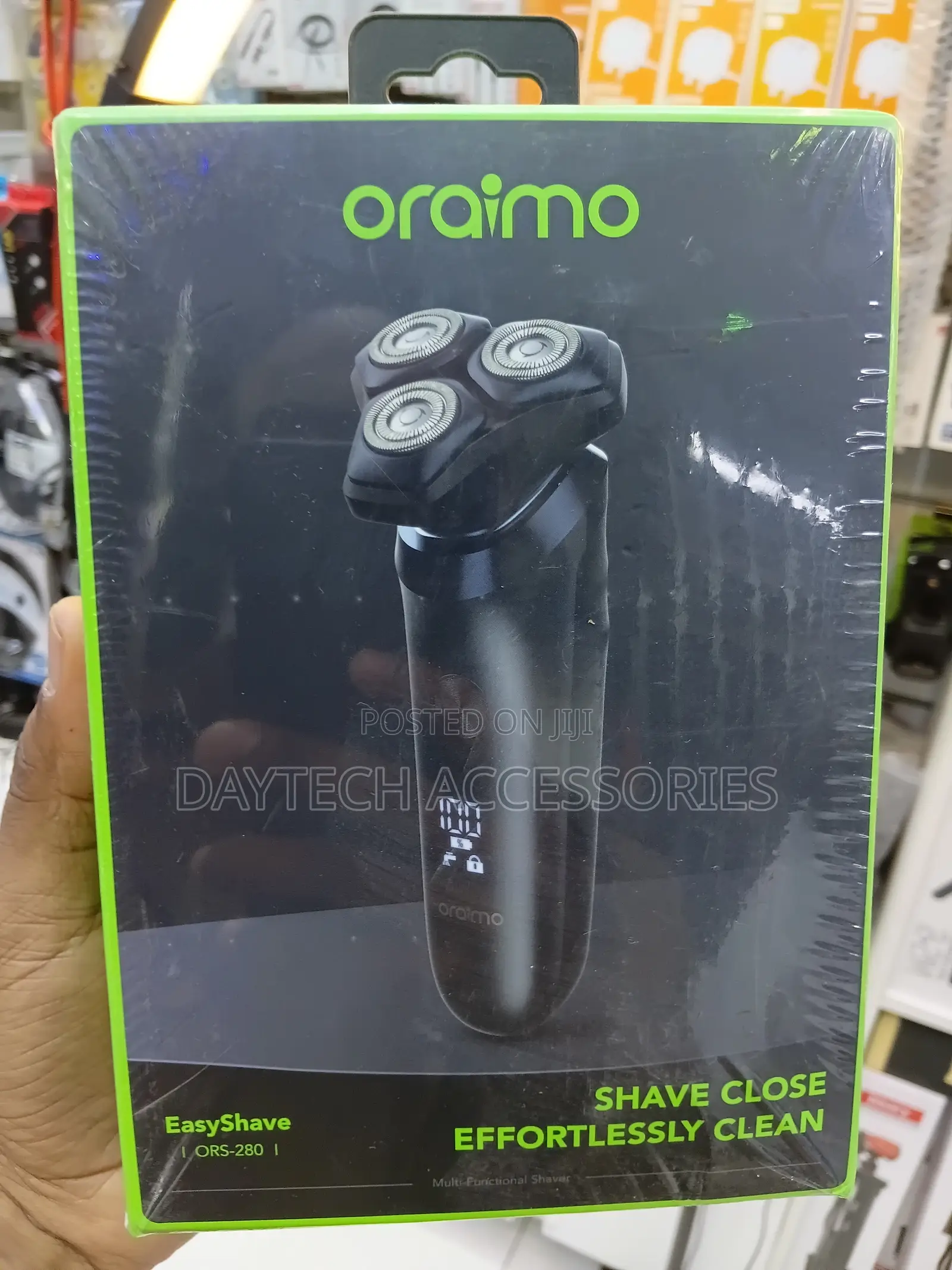 The Oraimo EasyShave ORS-280 Rechargeable Rotary Electric Shaver