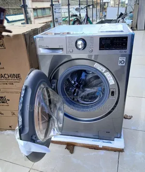 LG 9kg Front Load Wash and Spin Washing Machine F4R3VYG6P