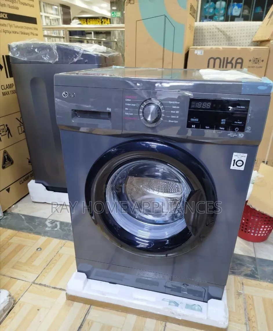 LG 8kg Front Load Washing Machine (F4J3TYG6J)