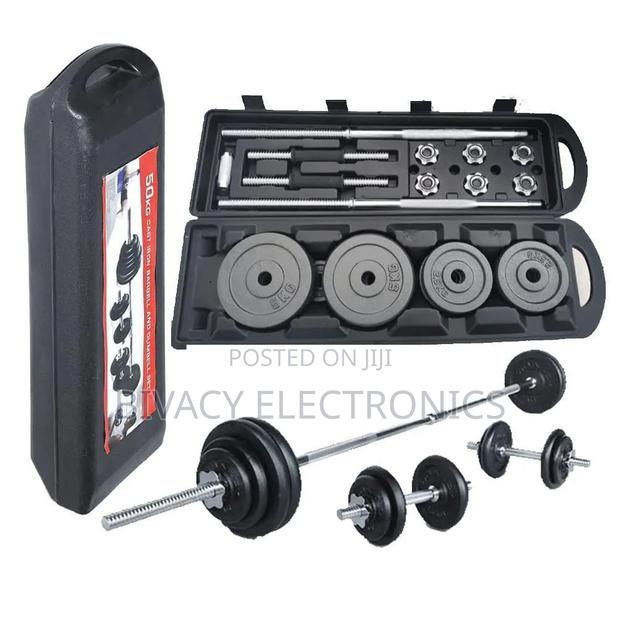 York 50kg Dumbbells Set