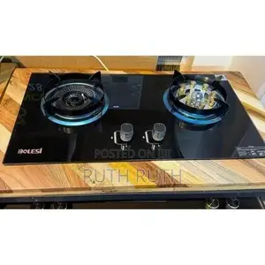 Bolesi Hob 2 Burners Hob With Sensor and Wok Burner