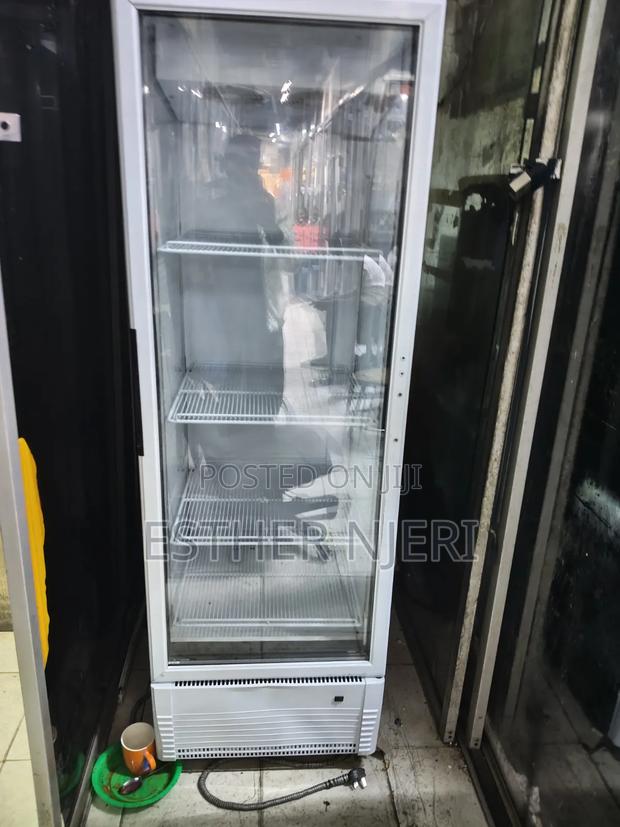 Pure White Display Counter Fridge 450litres