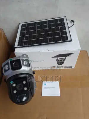 V380 4g Dual Lens Solar Powered Outdoor PTZ Camera With Motion