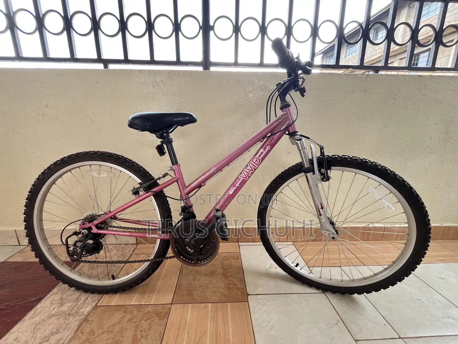 Ex UK Apollo Girls Mountain Bike 18 Speed Size 24