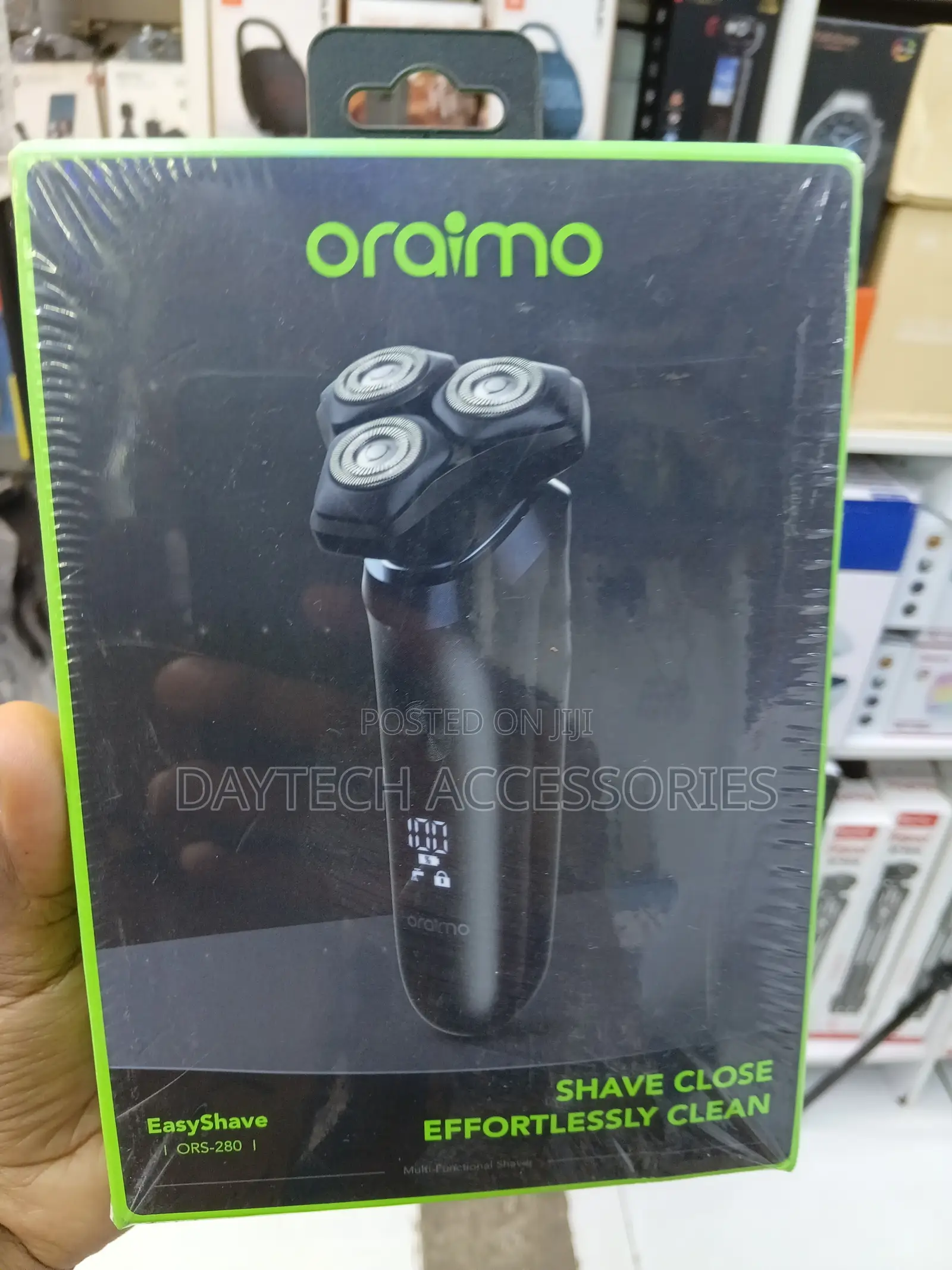 Oraimo Smoother ORS-280 EasyShave Digital Display Rechargeable Shaver