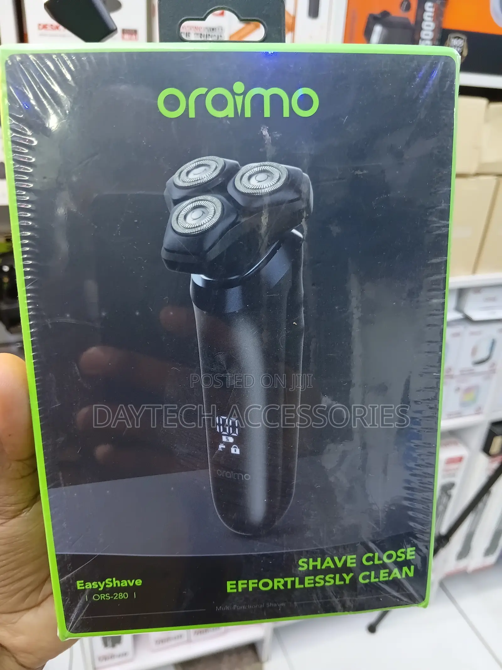 Oraimo Smoother ORS-280 EasyShave Digital Display Rechargeable Shaver