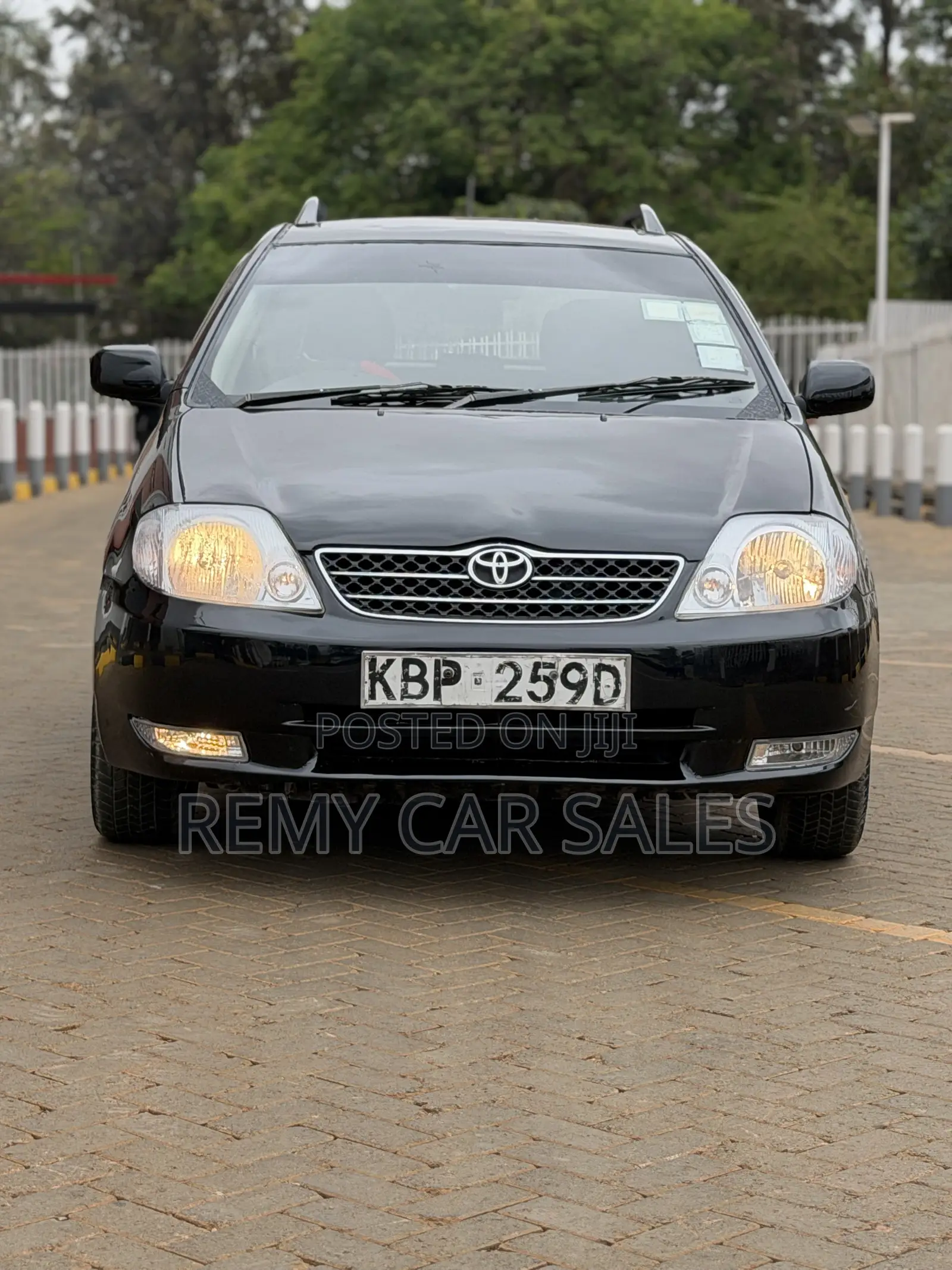 Toyota Corolla Fielder 2004 Black