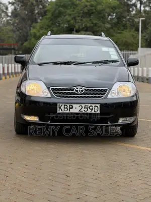 Toyota Corolla Fielder 2004 Black