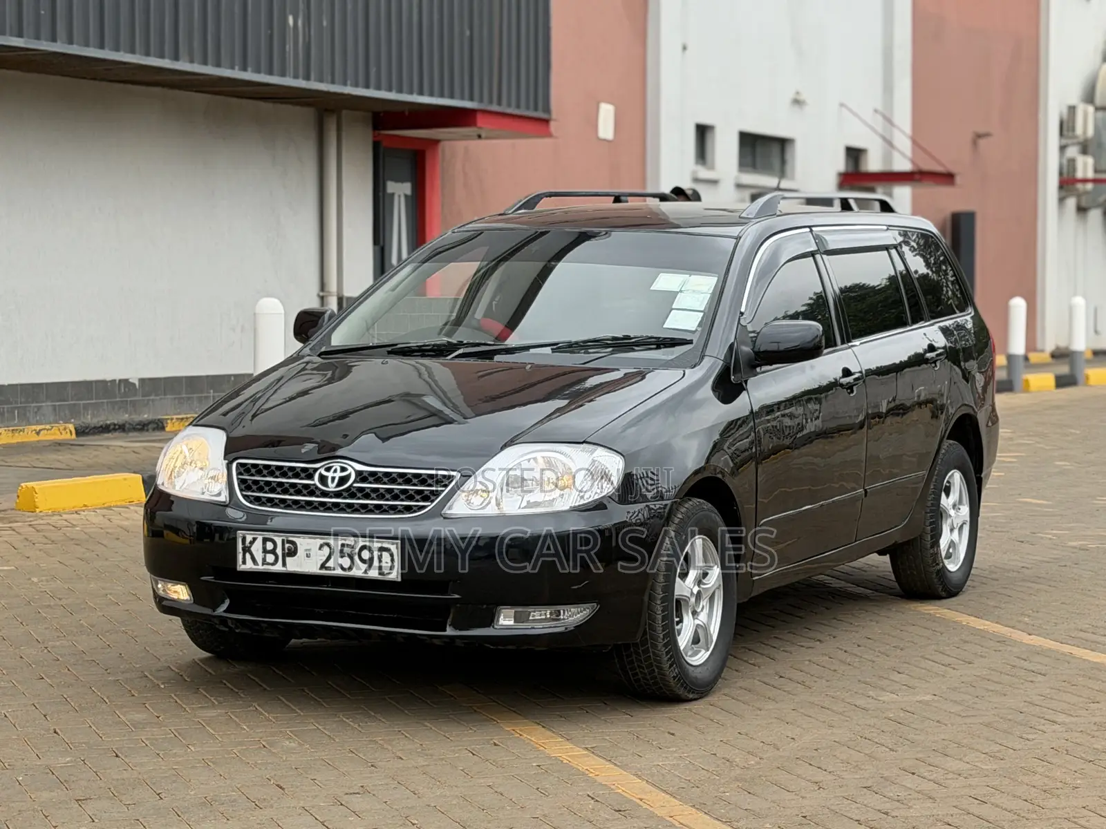Toyota Corolla Fielder 2004 Black