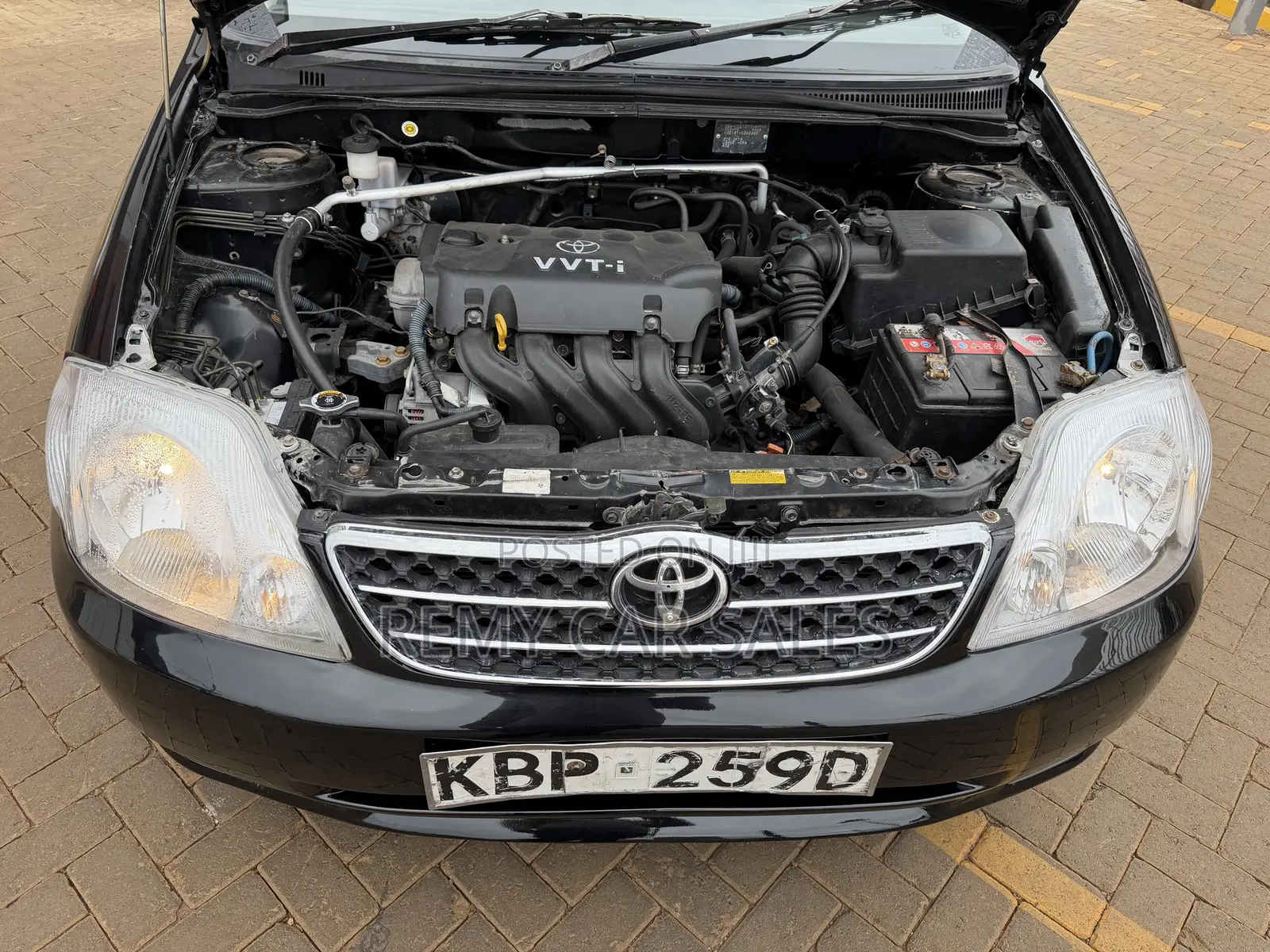 Toyota Corolla Fielder 2004 Black