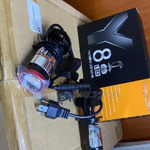 H4 9003 Y8 LED Mini Projector Headlight 22000LM Upgrade