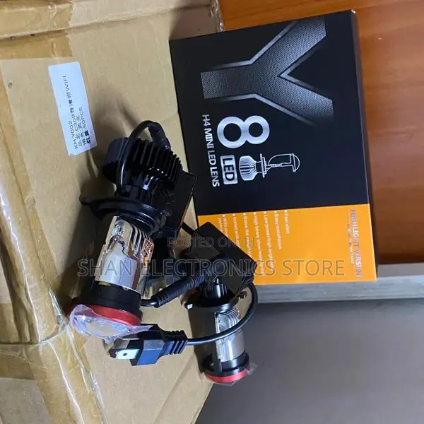H4 Y8 22000LM LED Projector Headlight Bulb High Performance 9003