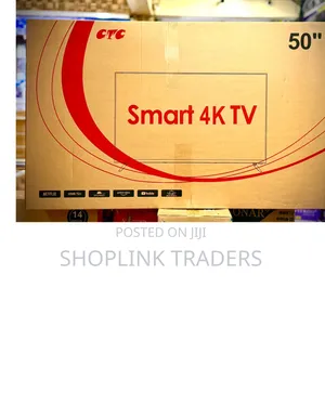 CTC 50 Inches Smart Android  Frameless TV